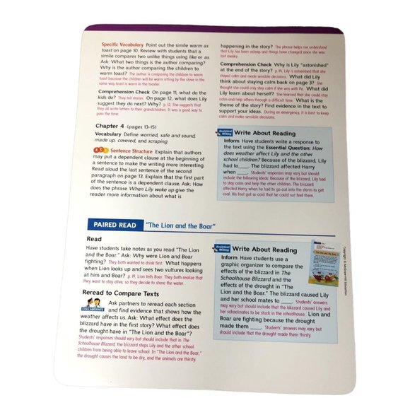 McGraw Wonders Leveled Reader Lesson Cards Grade 3 2020 Homeschool Reading Langu - Picture 3 of 3
